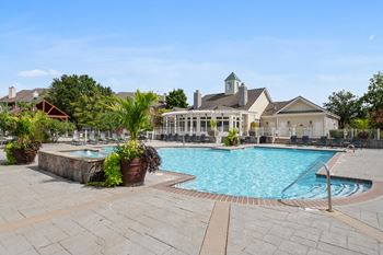 Resort-style saltwater pool